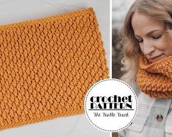 Country Cottage Cowl Crochet Pattern - Crochet Cowl Pattern - PDF Digital Download