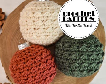 Basic Ridge Ornament - Quick and Easy Crochet Christmas Ornament Pattern - PDF Digital Download
