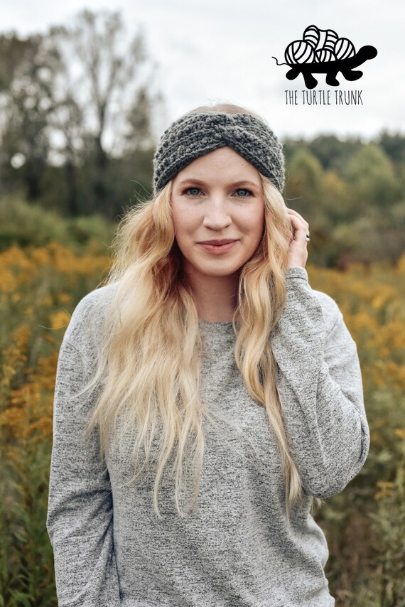 Picot Headband Crochet Pattern - Easy Crochet Headband Pattern