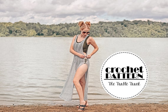 Beach Daze Cover-up Crochet Pattern Crochet Beach Dress