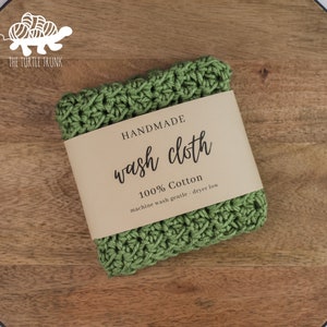 Handmade Bath Set Wrap Labels Face Cloth Label, Wash Cloth Label, Hand Towel Label PDF Digital Download image 4