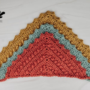 Patrón Bandana Picot a Crochet - Patrón Bandana Fácil a Ganchillo - Descarga Digital PDF imagen 9