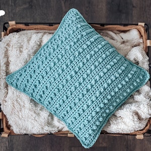 Picot Pillow Crochet Pattern - Crochet Pillow Pattern - Crochet Home Decor - Mother's Day Crochet Pattern image 4