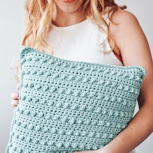 Picot Pillow Crochet Pattern - Crochet Pillow Pattern - Crochet Home Decor - Mother's Day Crochet Pattern image 2