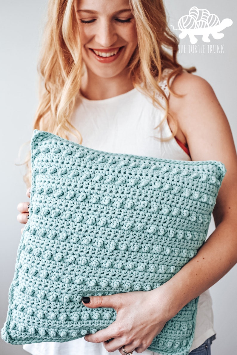 Picot Pillow Crochet Pattern - Crochet Pillow Pattern - Crochet Home Decor - Mother's Day Crochet Pattern image 2