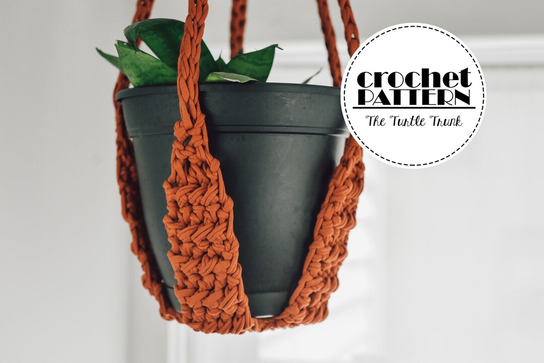 Easy Plant Hanger Crochet Pattern - Easy Crochet Plant Hanger Pattern ...