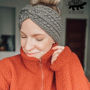 Picot Headband Crochet Pattern - Easy Crochet Headband Pattern - PDF Digital Download image 9