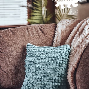 Picot Pillow Crochet Pattern - Crochet Pillow Pattern - Crochet Home Decor - Mother's Day Crochet Pattern image 5
