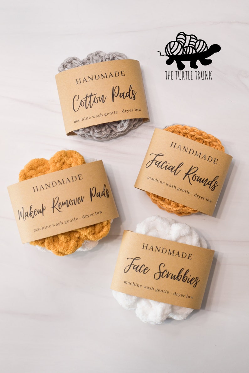 Handmade Face Set Wrap Labels - Printable Wrap Labels for Handmade ...
