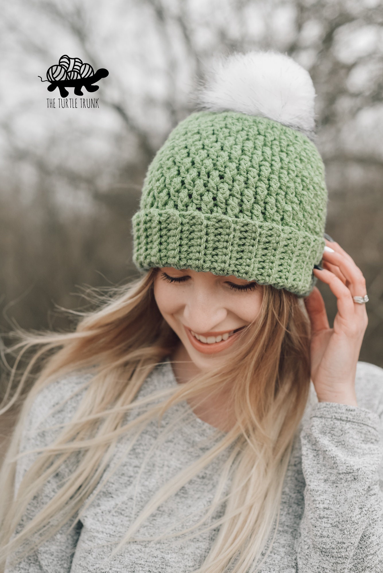 Country Cottage Beanie Crochet Pattern - Easy Crochet Beanie 