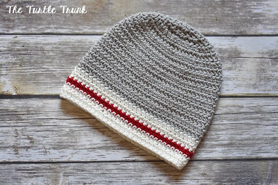 The Sock Monkey Beanie & Bun Hat Crochet Pattern Bundle
