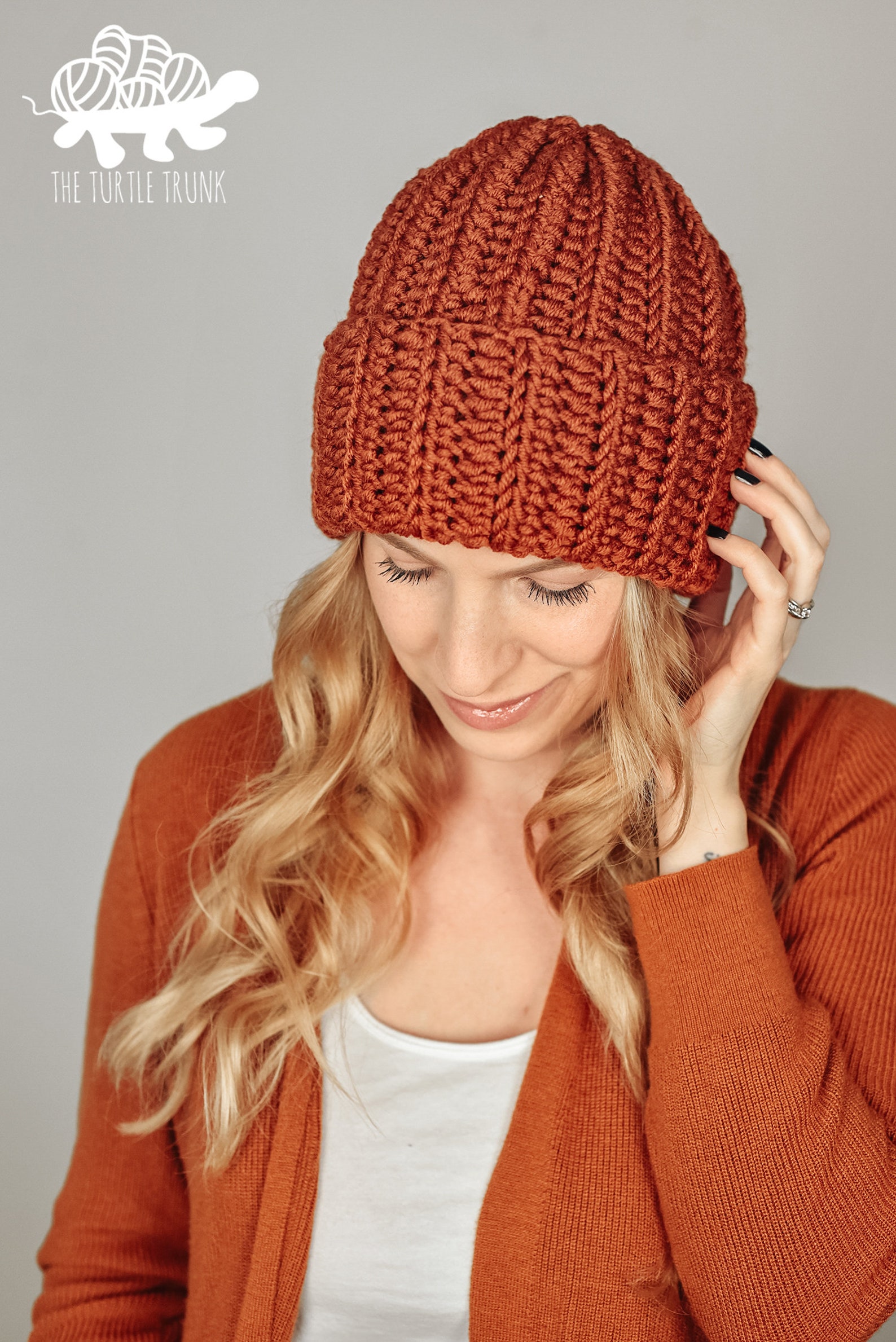 Easy Breezy Chunky Beanie Pattern Chunky Crochet Beanie Etsy