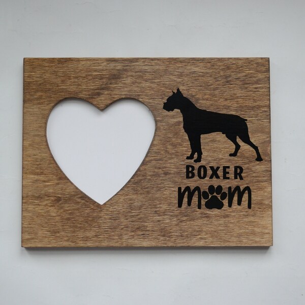 Boxer Picture Frame Etsy