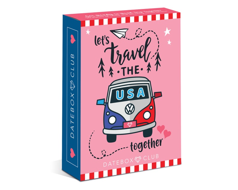 Date Night Conversation Trivia Game For Couples Road Trip Etsy
