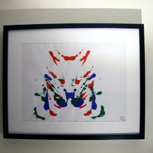 Kinkajou (honey Bear) - the Power of Joy, Rorschach Inkblots