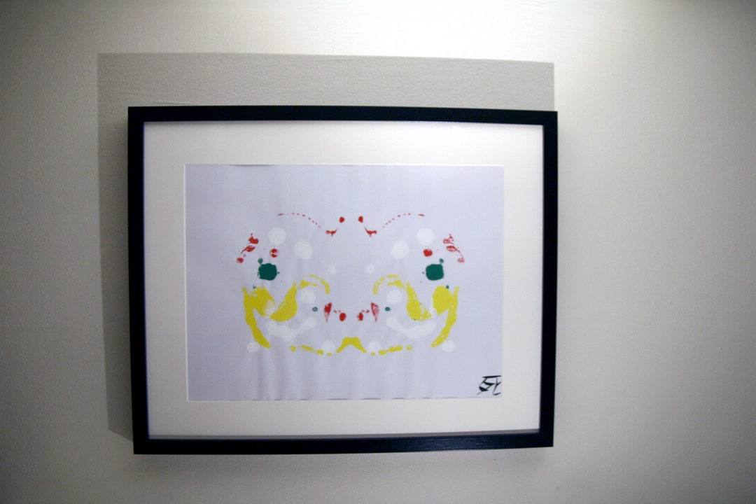 Spiritual Rorschach Leopard Gecko - Spiritual Enlargement, Rorschach Inkblots Spirit Animal ...