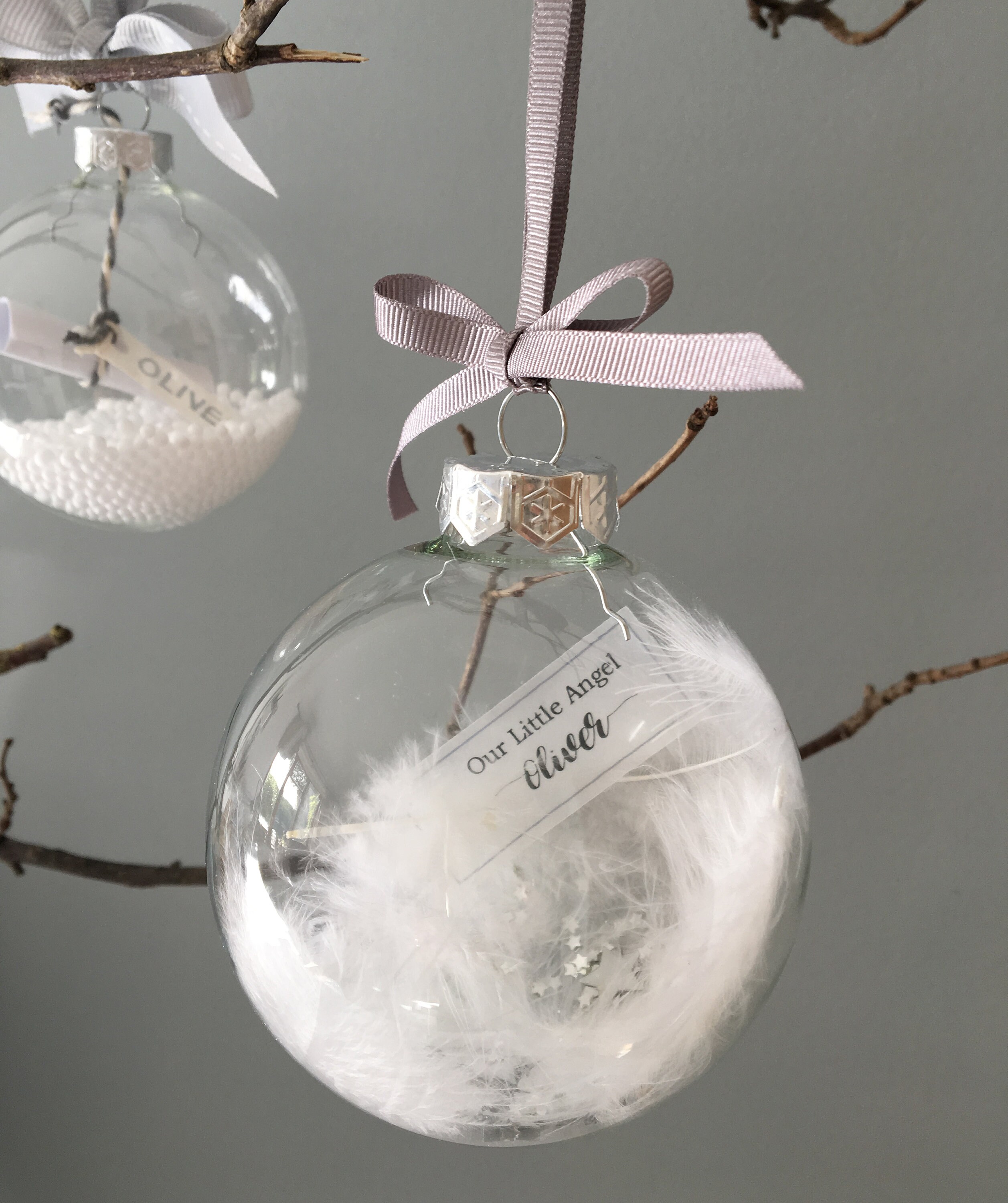 Memorial bauble Christmas memorial gift In memory christmas Etsy