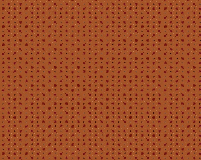 Prairie Dry Goods / R1752 Rust / Marcus Fabrics / Pam Buda / Fabric / Quilting Fabric