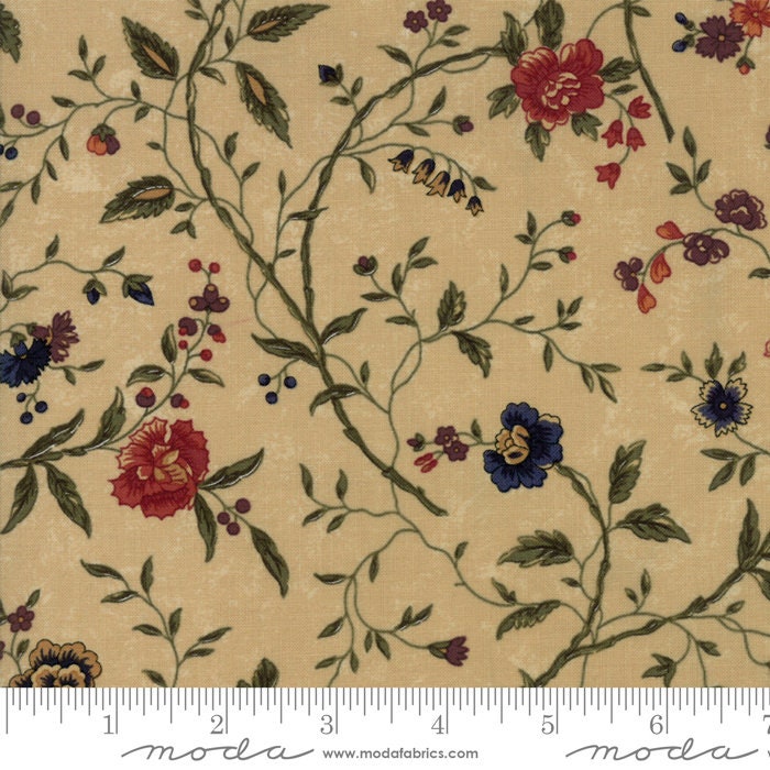 9560 21 / Moda / Kansas Troubles / Fresh Cut Flowers / Fabric