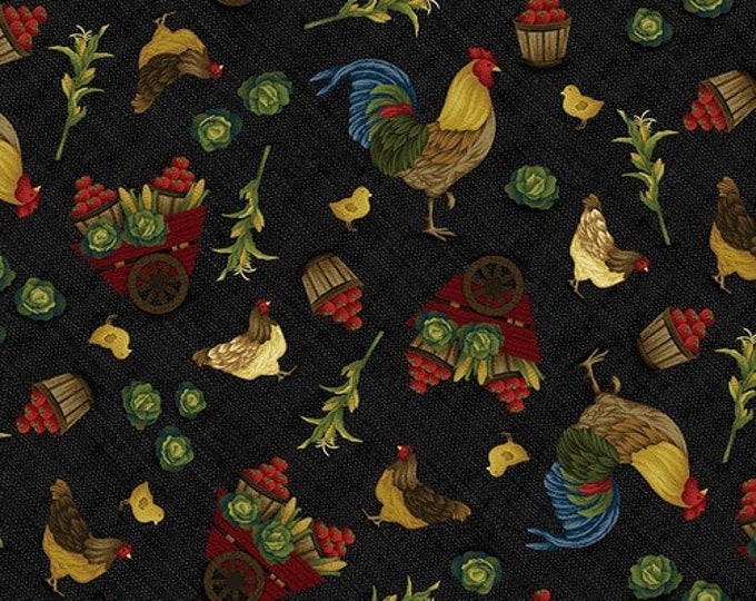 2560 99 / Henry Glass / Jan Mott / Farm To Market / Fabric / Quilting