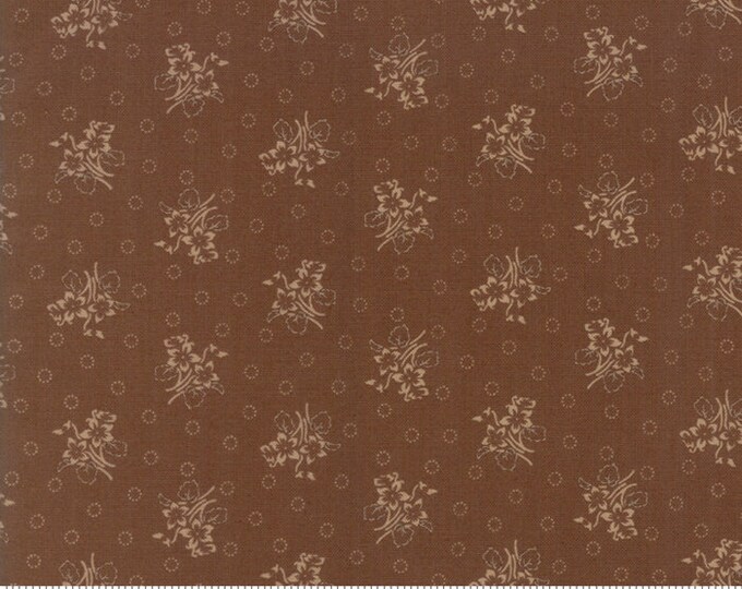 38062 24  / Moda / Hickory Road / Jo Morton / Fabric / Quilting Fabric / Medium Brown