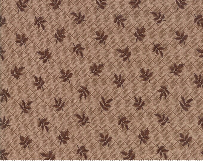 38061 14  / Moda / Hickory Road / Jo Morton / Fabric / Quilting Fabric / Medium Brown