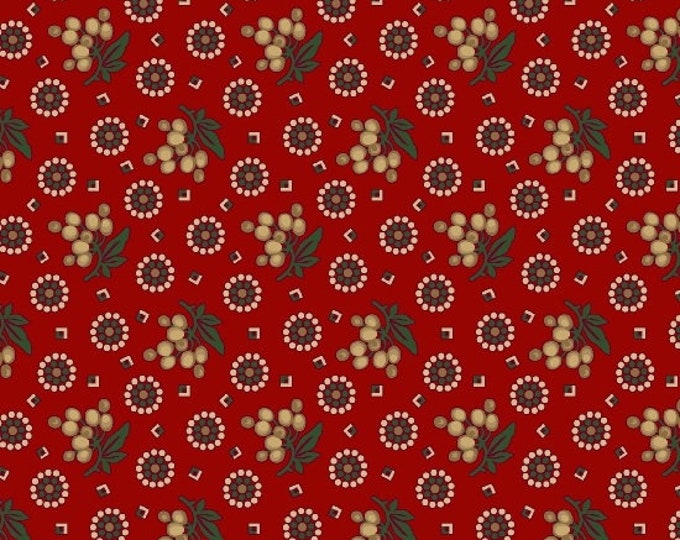 8476 0511 / Marcus Brothers / Heritage Red and Green/ Fabric / Judie Rothermel /