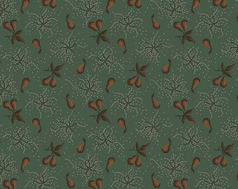  Henry Glass & Co. Henry Glass Wit & Wisdom Fleur De Lis Brown,  Fabric by the Yard