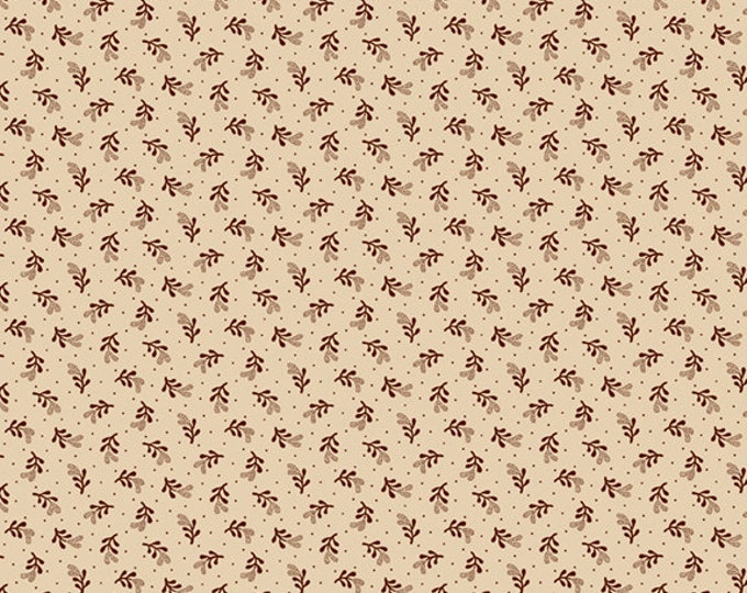 R220314 Cream  / Marcus Fabrics / Paula's Companions / Fabric / Quilting Fabric / Fabric / Paula Barnes