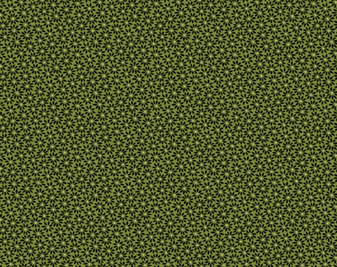 R220310 Green / Marcus Fabrics / Paula's Companions / Fabric / Quilting Fabric / Fabric / Paula Barnes