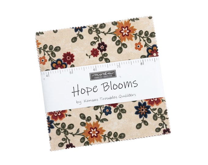 Kansas Troubles / Hope Blooms / Quilting Fabric / Charm Pack / 9670 PP / Moda / Jo Morton