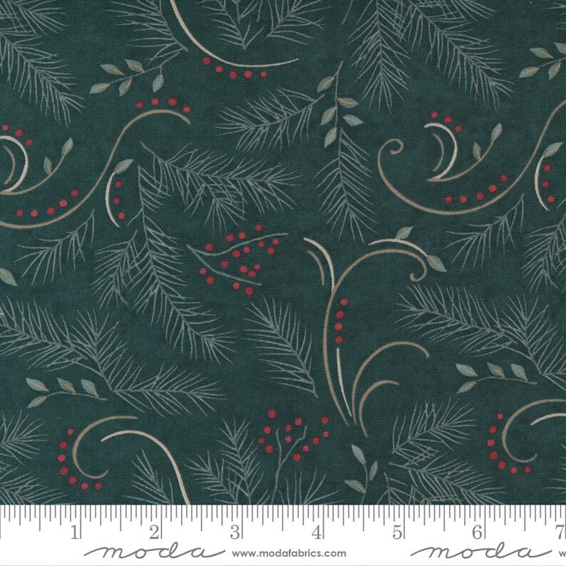 Warm Winter Wishes / 6832 13 / Moda / Fabric / Quilting Etsy