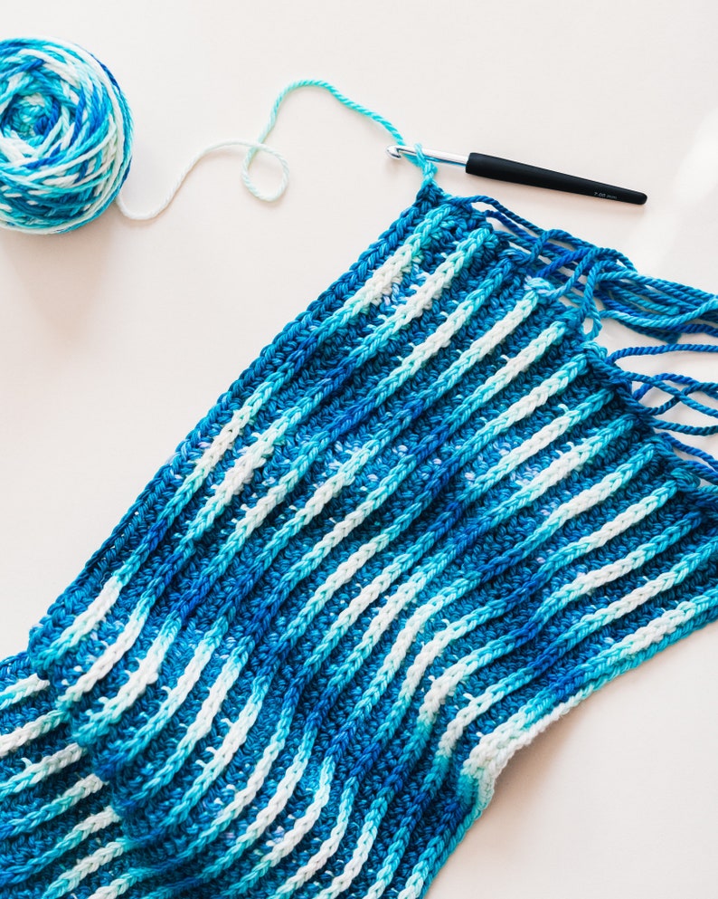 Cruise Blanket 12 sizes CROCHET PATTERN Etsy