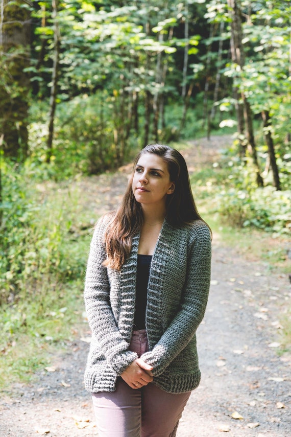 everyday cardigan crochet pattern