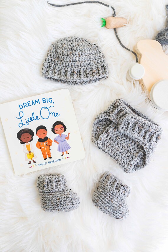 crochet parker newborn hat