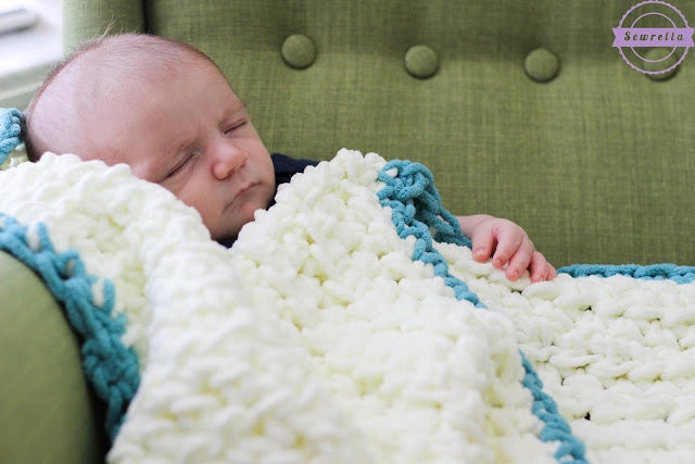 Crochet Pattern Easy Beginner Crochet Baby Blanket New | Etsy