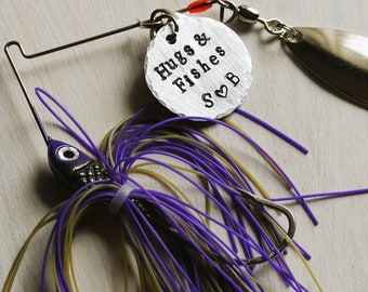 Hugs & Fishes Personalized Fishing Lure