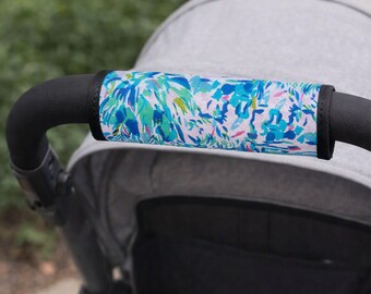 Lilly Inspired Handle Wrap, Stroller, Car Seat, Luggage, Bog Bag Neoprene Cover