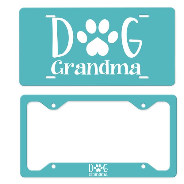 Grandma License Plate Frame Etsy