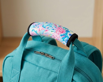 Lilly Inspired Handle Wrap, Stroller, Car Seat, Luggage, Bog Bag Neoprene Cover
