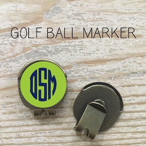 Golf Ball Marker, Golf Gifts Personalized, Golf Hat Clip, Golf Gifts Men, Golf Ball Hat Clip, Golfball Marker