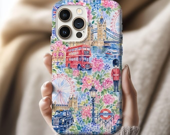 London Phone Case, European Travel Gift | MagSafe Compatible | Cities Collection