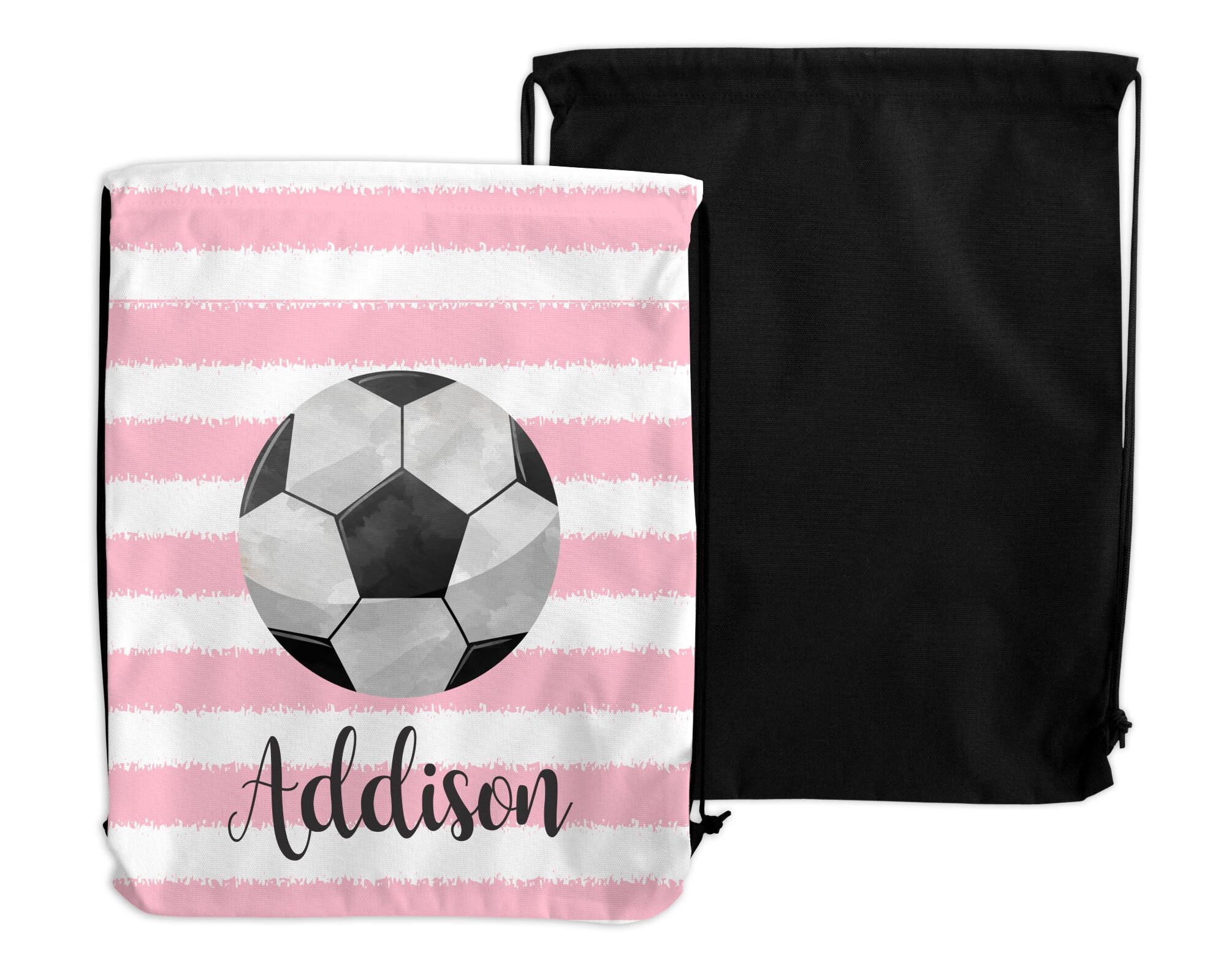 monogrammed soccer bag