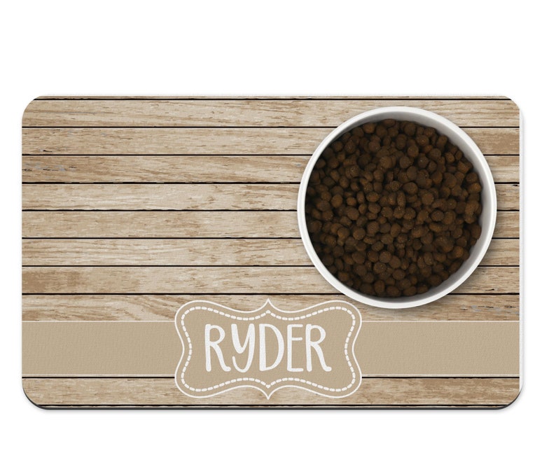 Personalized Pet Placemat Placemat For Dogs and Cats Etsy