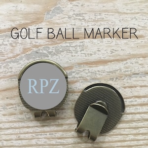 Golf Ball Marker, Golf Gifts Personalized, Golf Hat Clip, Golf Gifts Men, Golf Ball Hat Clip, Golfball Marker