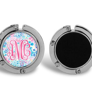 Bag Hook personalized, Bag Monogram Folding Bag Hanger for Table