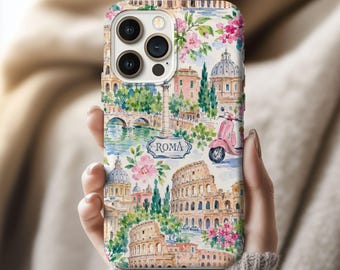 Rome Phone Case, European Travel Gift | MagSafe Compatible | Cities Collection