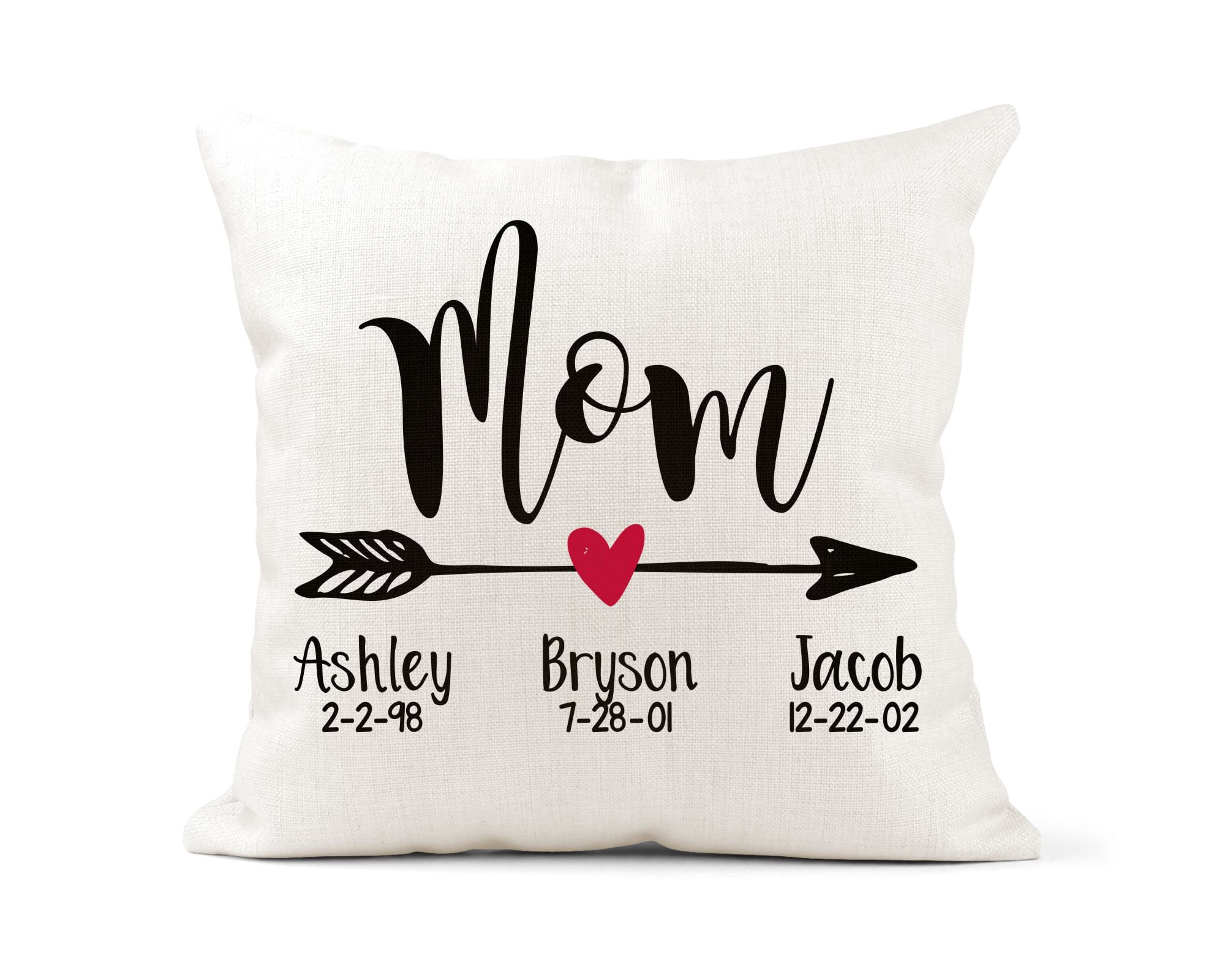 Mom Pillow Personalized Personalized Mother's Day Gift Etsy