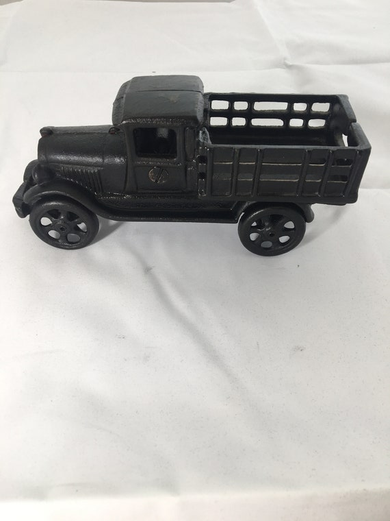 black toy trucks