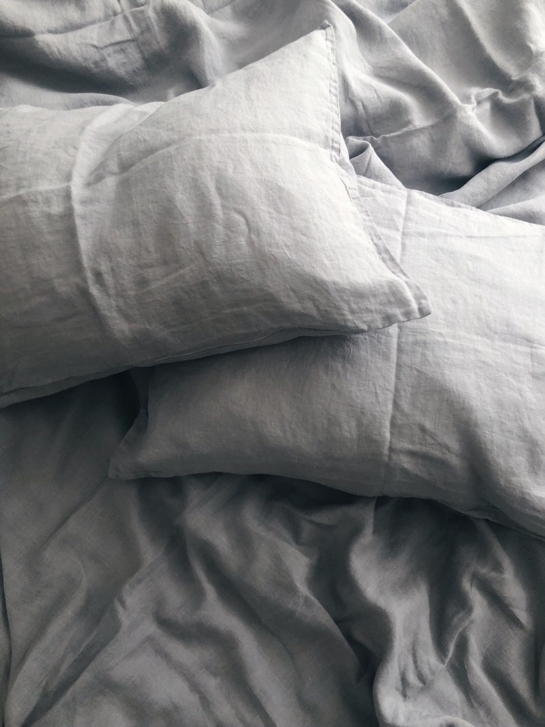 20x28 inches SIMPLE linen pillow home, bedroom decor, body pillow cover, farmhouse pillow, throw pillows, floor pillow, denim pillow bedding image 3